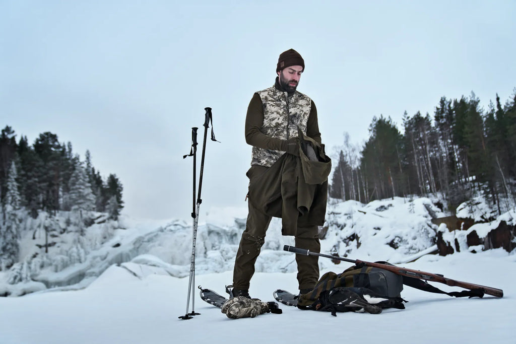 Härkila camo HSP Insulated waistcoat - AXIS MSP®Mountain