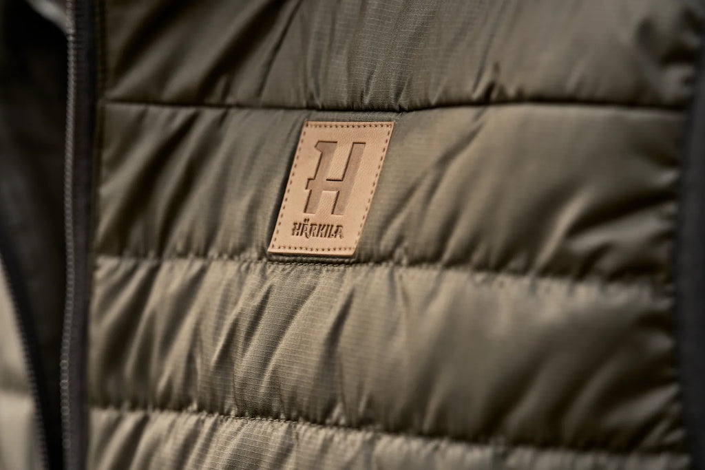 Härkila Kalix HSP waistcoat - Willow green/Shadow brown