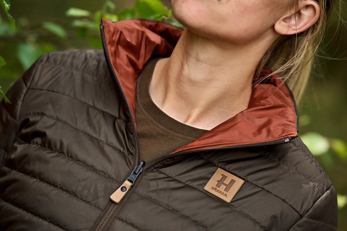 Härkila Kalix HSP jacket W - Shadow brown/Arabian spice