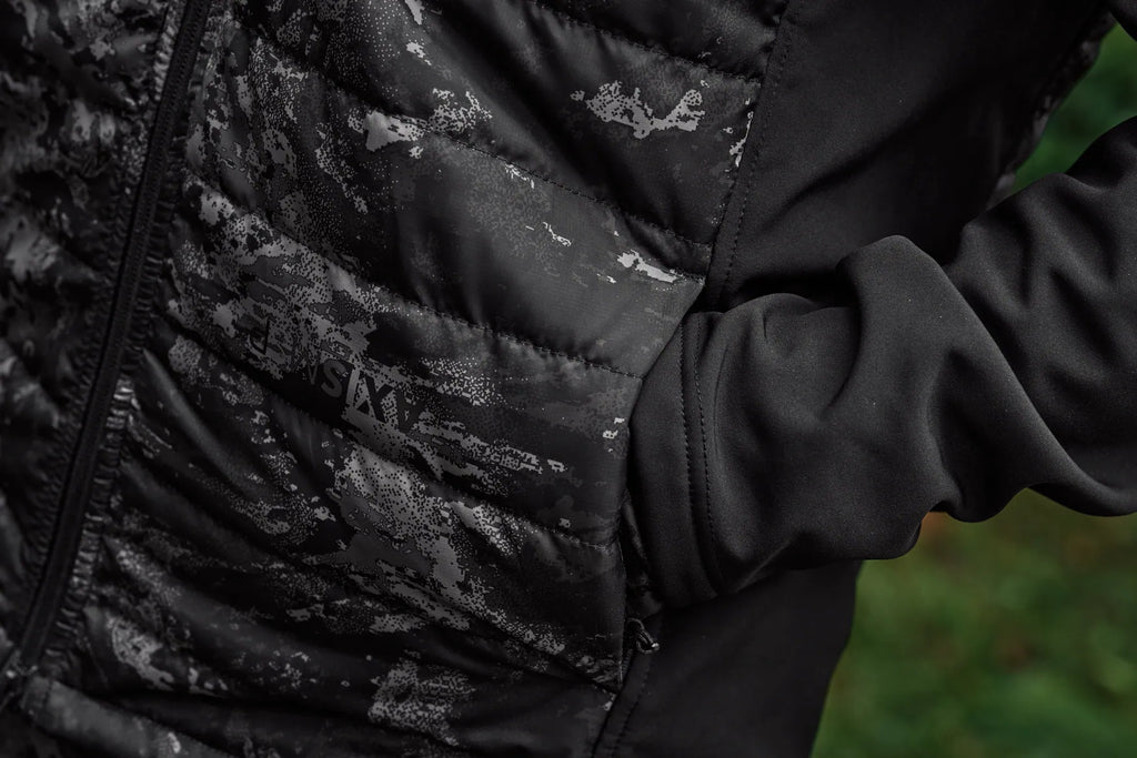 Härkila NOCTYX camo hybrid jacket - AXIS MSP®Black/Black