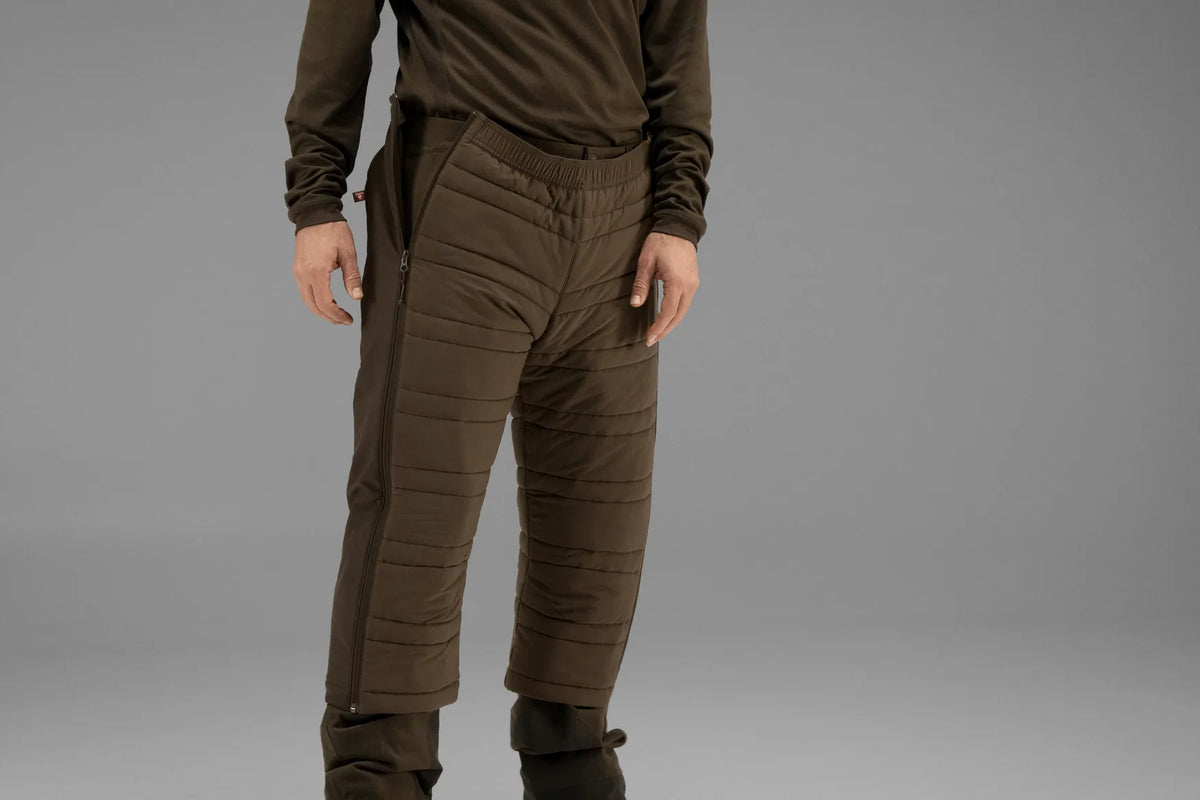VETTED VINTAGE™ Mountain Hunter Insulated breeks - Hunting green/Shadow brown