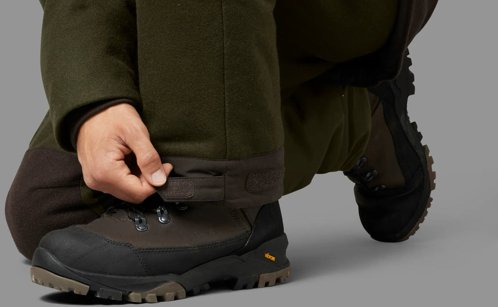 Metso Winter trousers - Willow green/Shadow brown