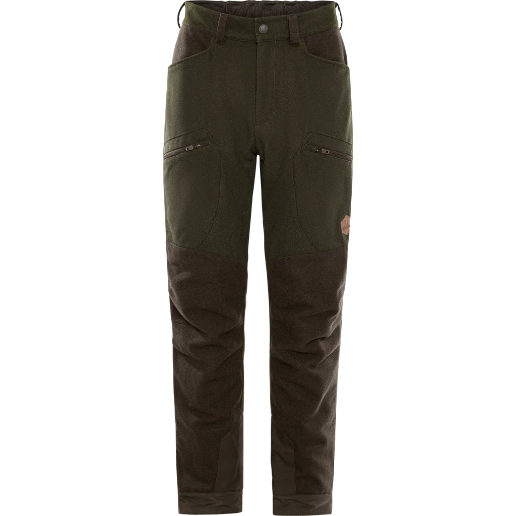 Metso Winter trousers Women - Willow green/Shadow brown