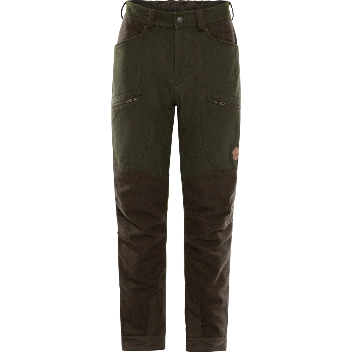 Metso Winter trousers Women - Willow green/Shadow brown
