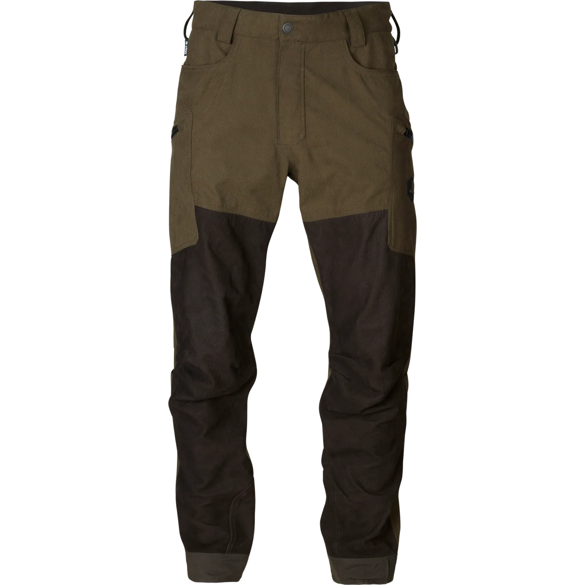 Driven Hunt HWS leather trousers - Willow green/Shadow brown