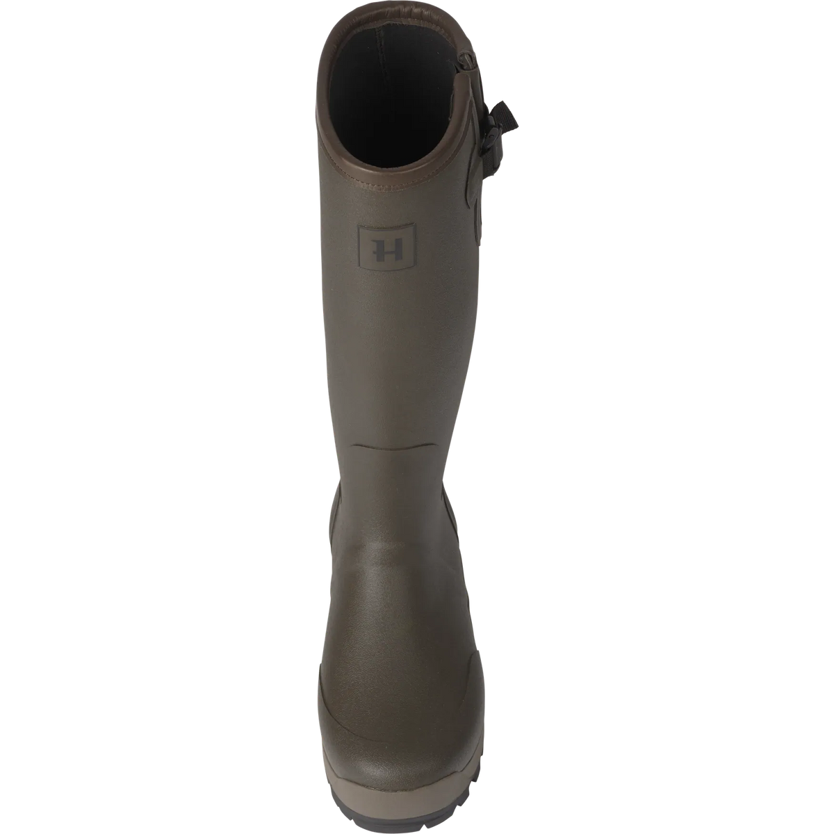 Forester Gusset Rubber Boot - Dark willow green