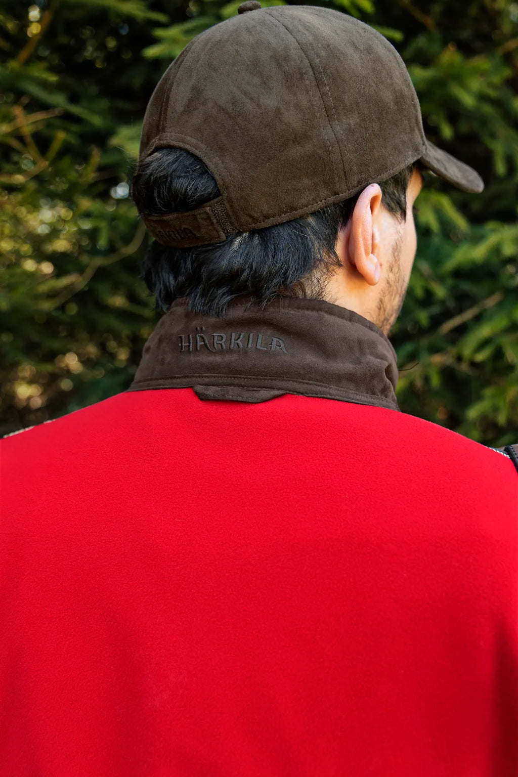 Kamko Regal rev. fleece jacket - Red/Brown