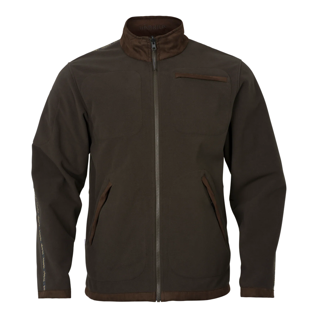 Kamko Regal rev. fleece jacket - Red/Brown