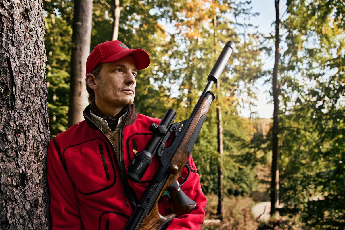 Kamko Regal rev. fleece jacket - Red/Brown