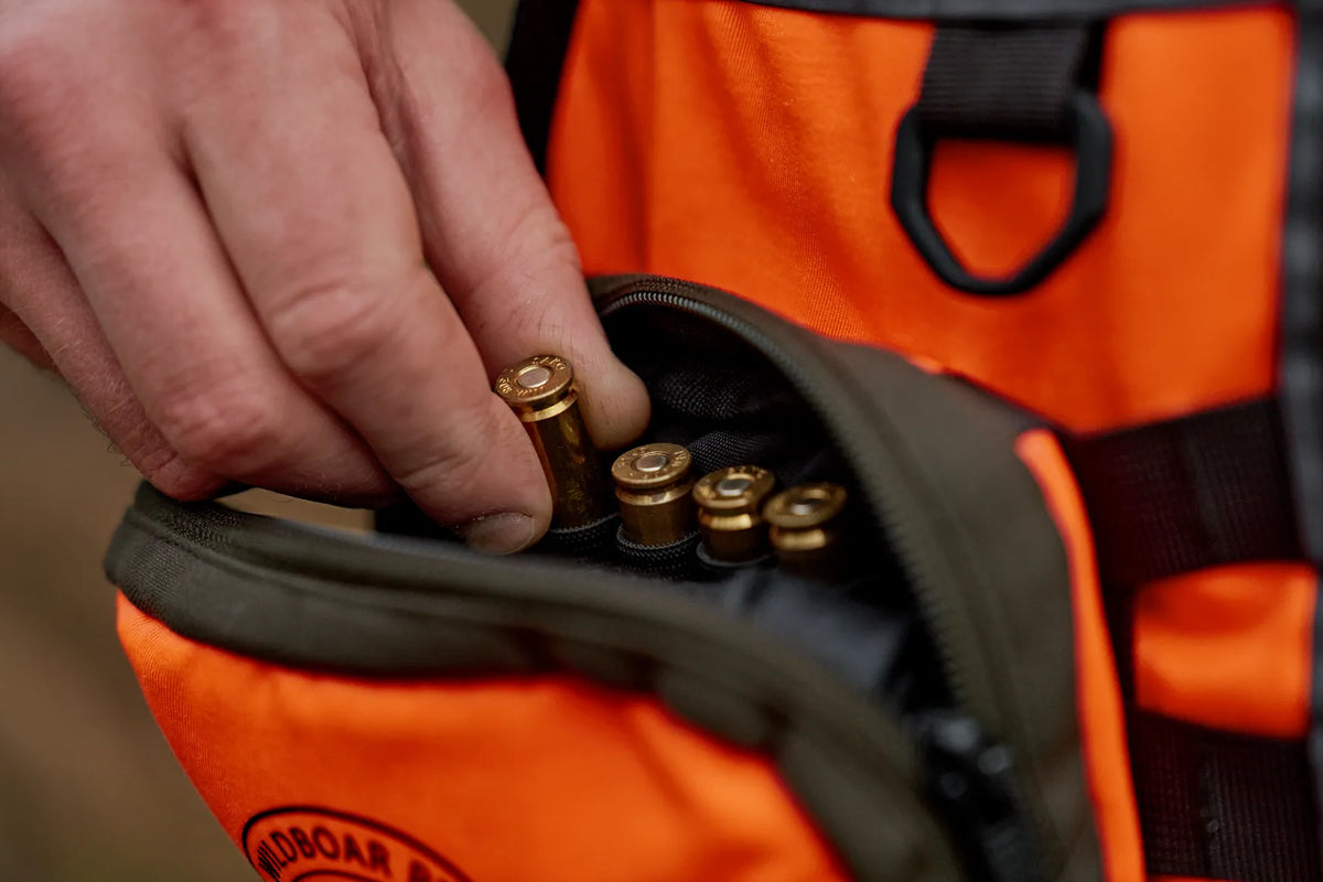 Wildboar Pro Blaze waistcoat - Orange blaze/Brown