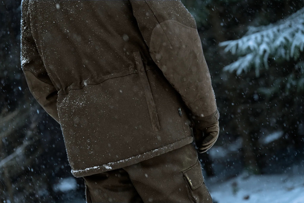 Kodiak CleverWool HSP Insulated jacket - Dark hunting green/Shadow brown