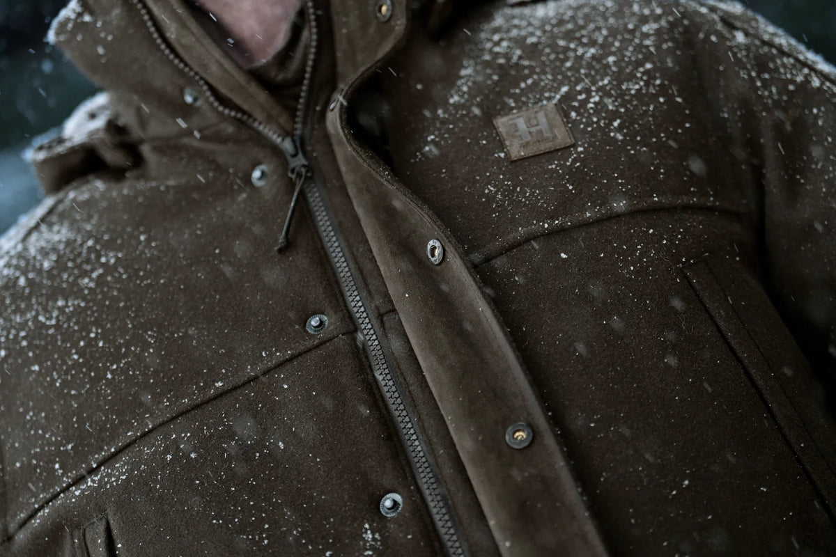 Kodiak CleverWool HSP Insulated jacket - Dark hunting green/Shadow brown