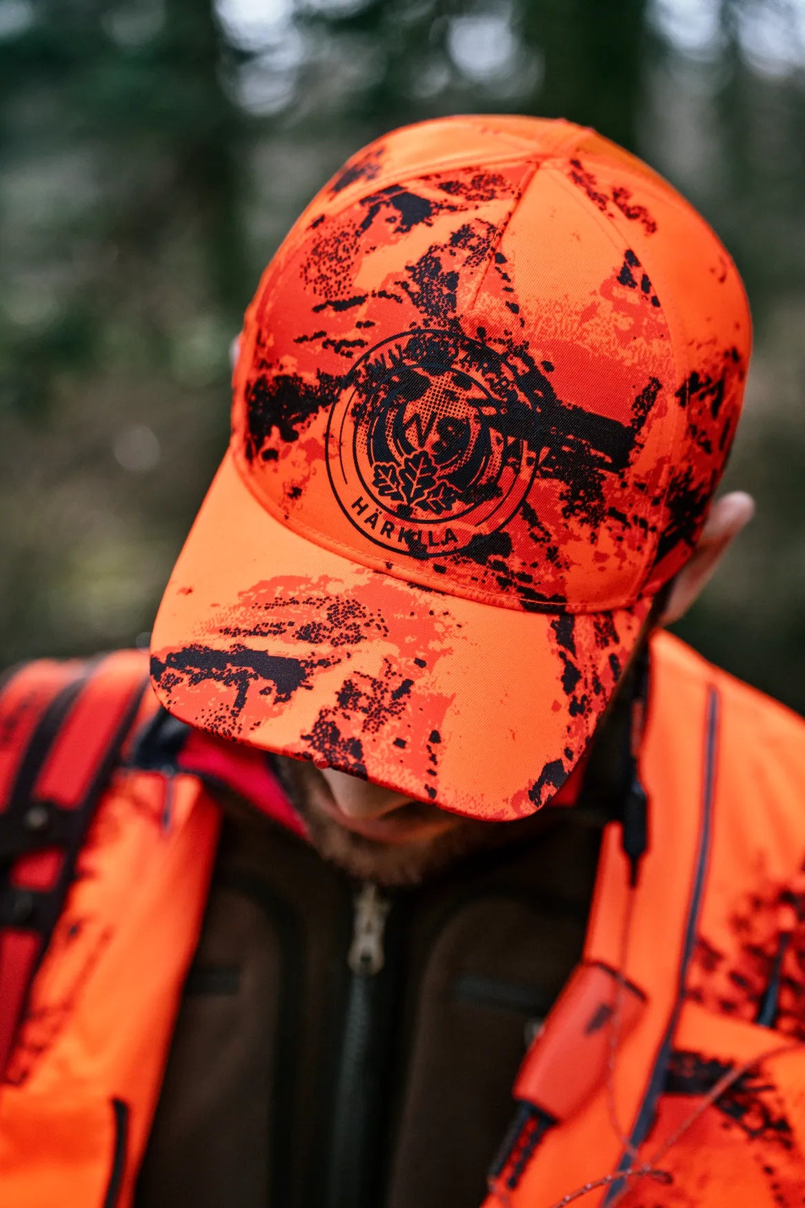 Wildboar Pro Blaze camo light cap - AXIS MSP®CE orange/Shadow brown