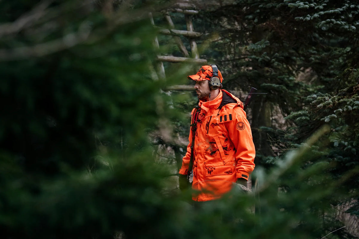 Wildboar Pro Blaze camo HWS Insulated jacket - AXIS MSP®CE orange