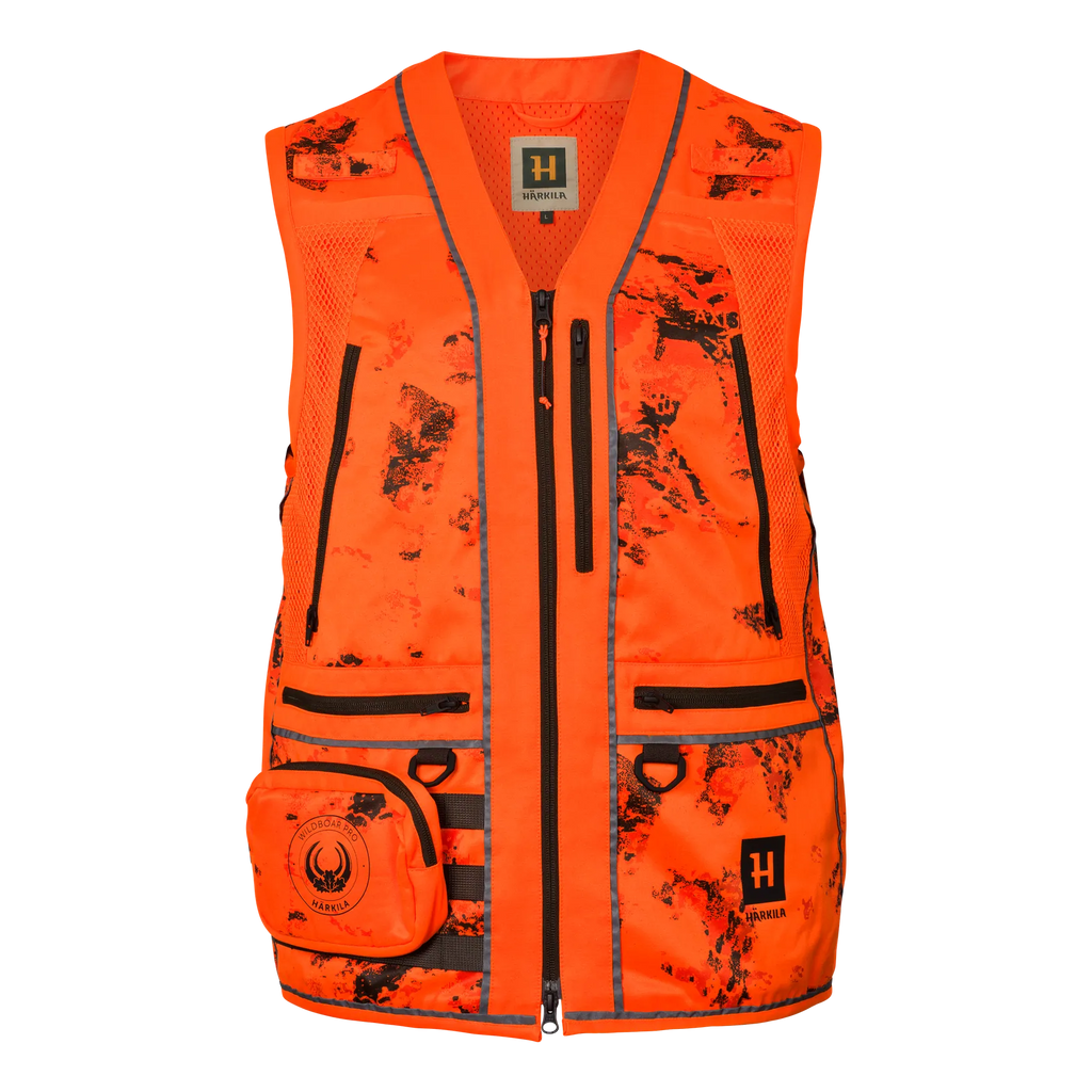 Wildboar Pro Blaze camo waistcoat - AXIS MSP®CE orange