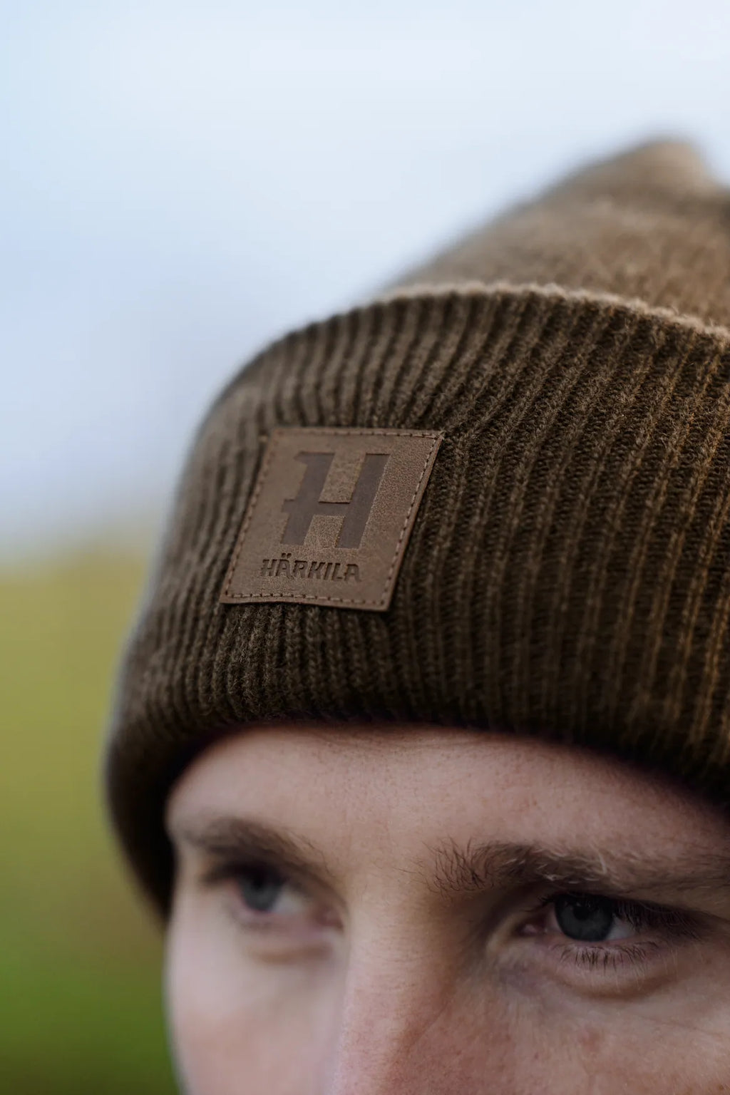 Annaboda WSP knit beanie - Willow green