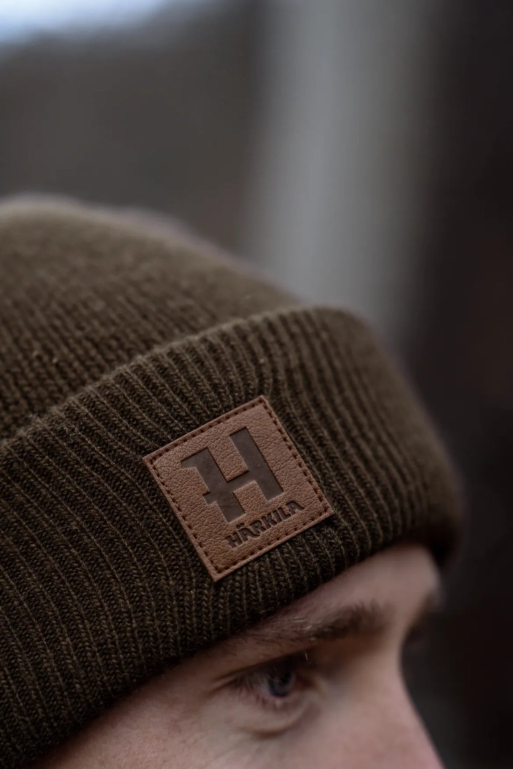Annaboda WSP knit beanie - Demitasse brown