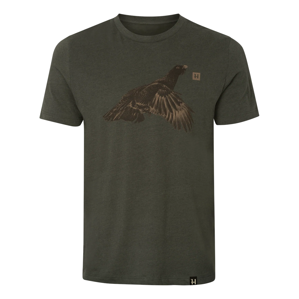 Härkila Topp S/S t-shirt - Forest night grouse