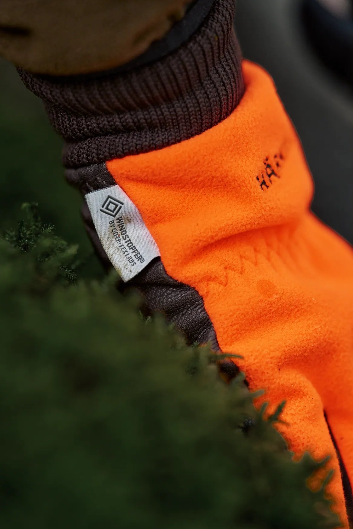 Wildboar Pro shooter Blaze WSP gloves - Orange blaze/Brown