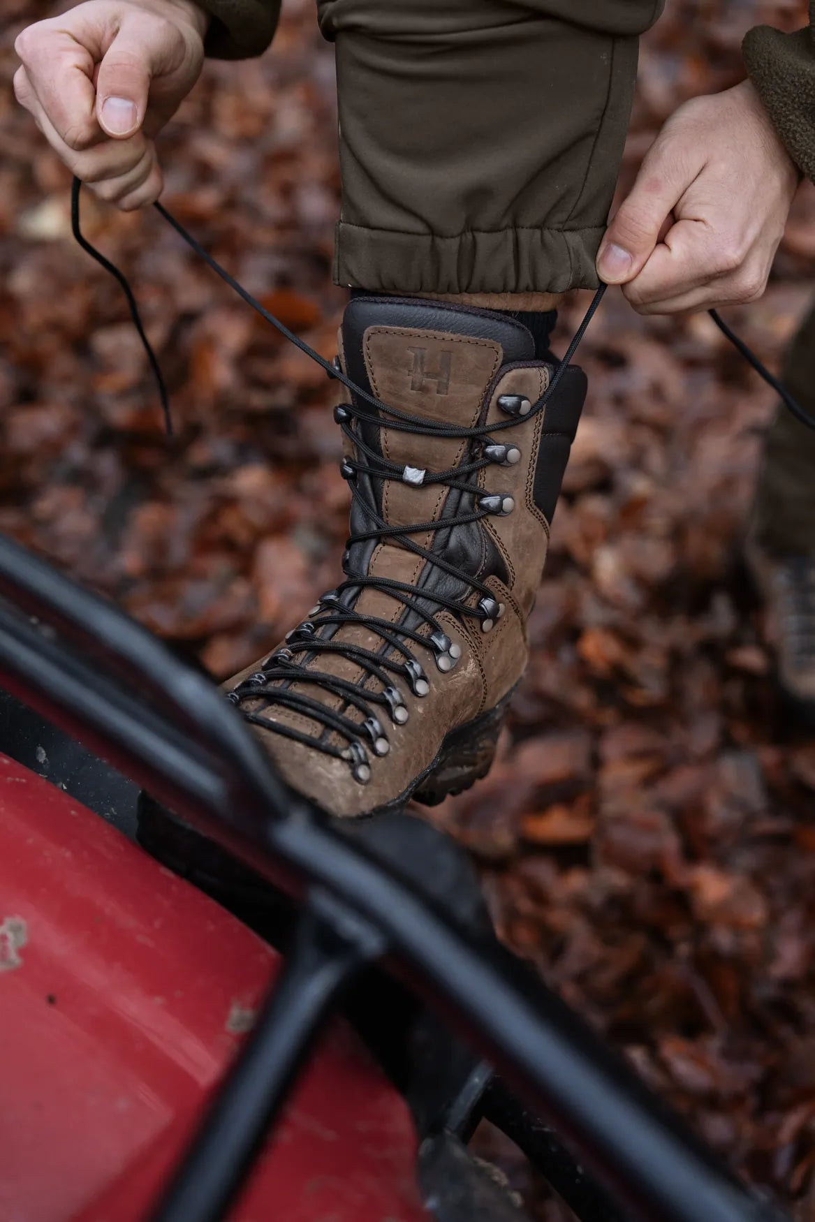 Saxnäs Hi GTX - Dark Brown