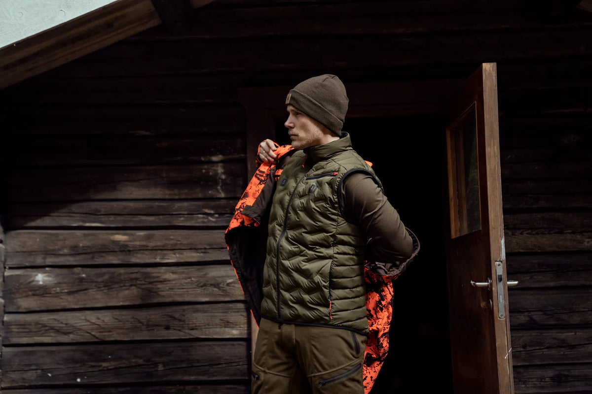 Härkila clim8 Insulated waistcoat - Willow green