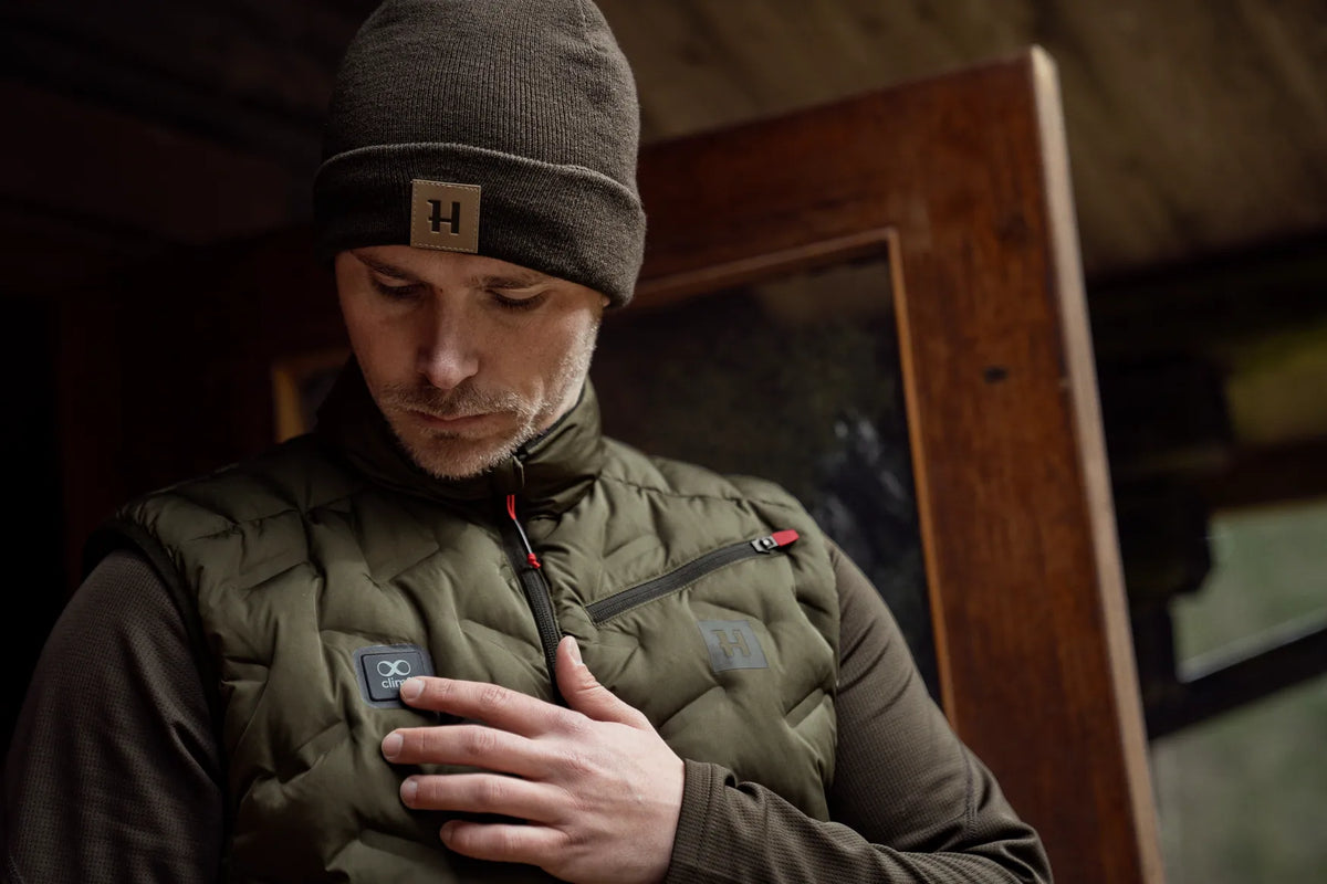 Härkila clim8 Insulated waistcoat - Willow green