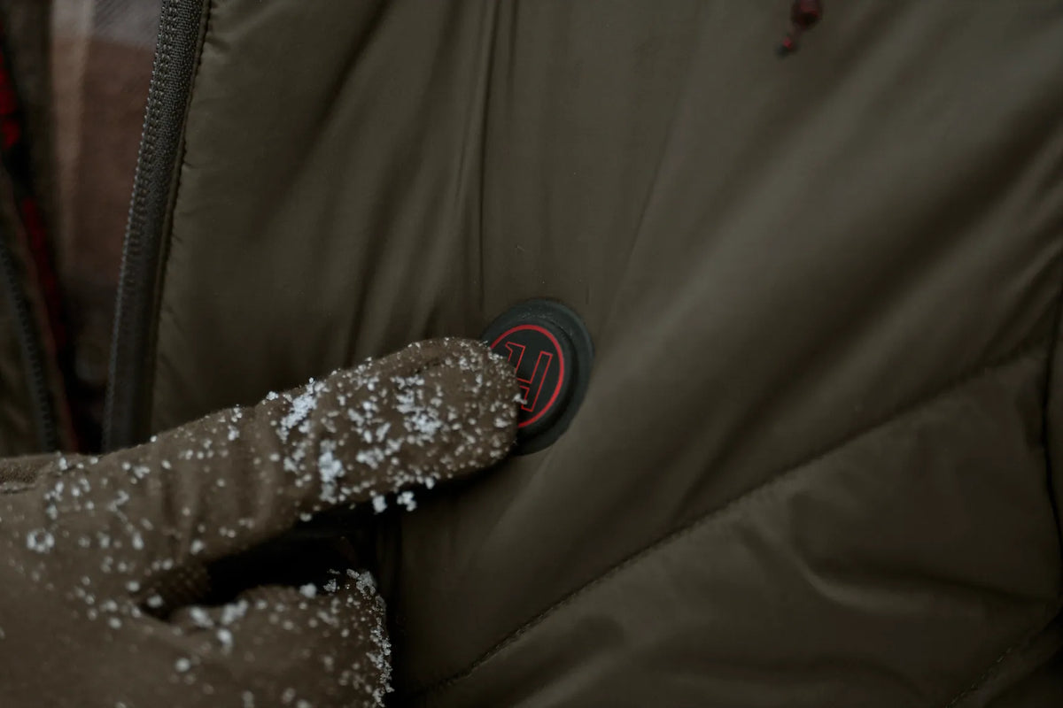 Härkila Heat Insulated jacket - Willow green/Shadow brown