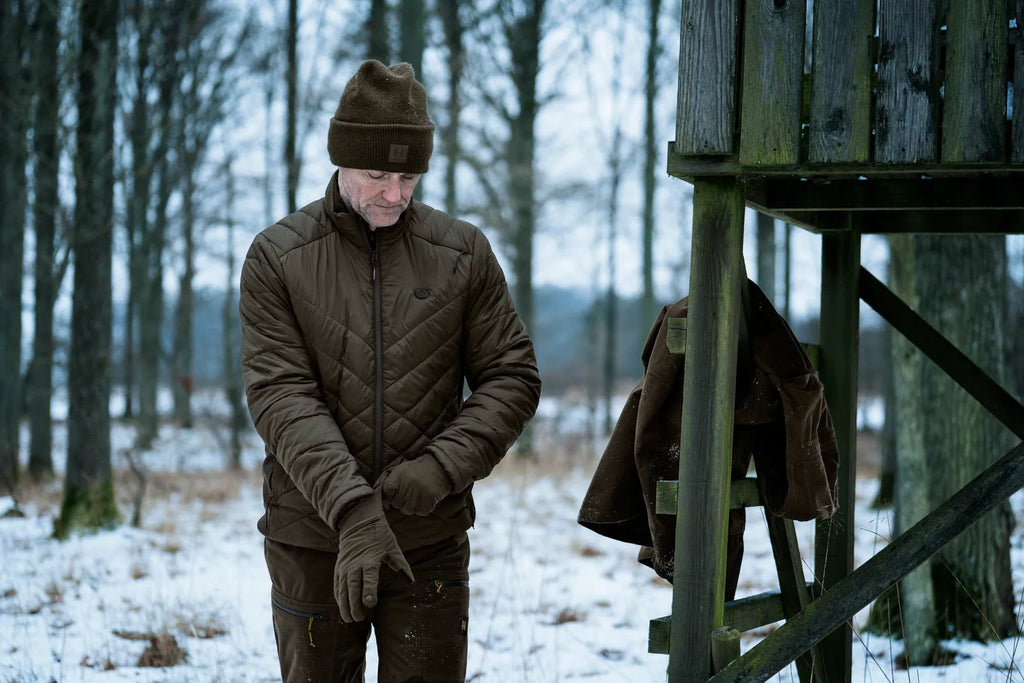 Härkila Heat Insulated jacket - Willow green/Shadow brown