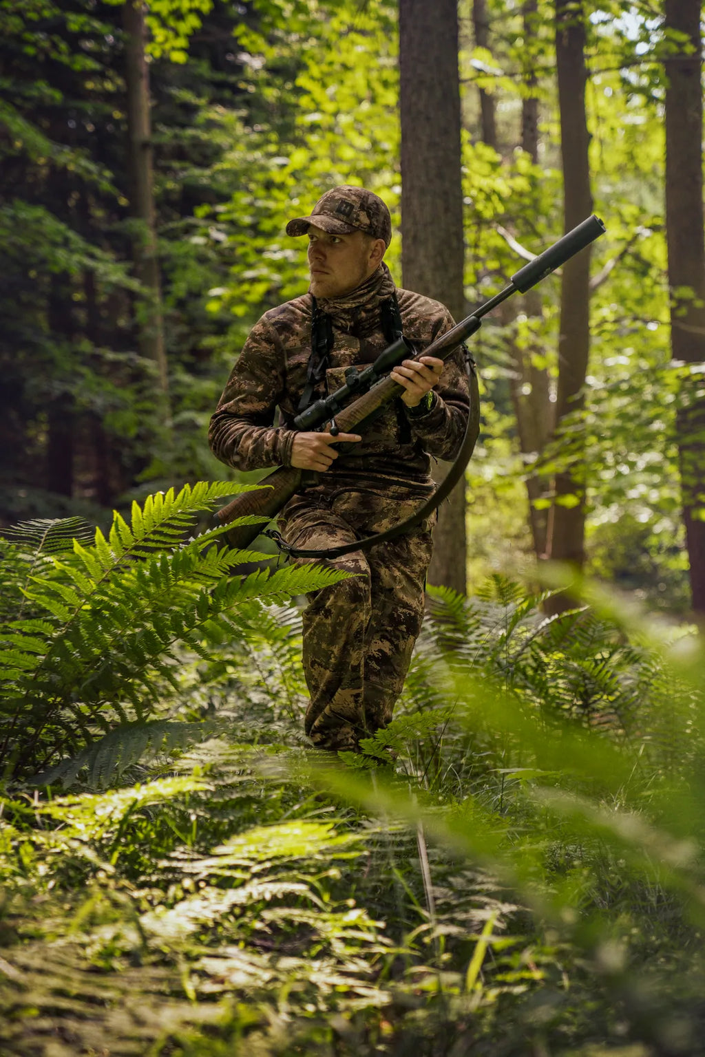 Deer Stalker camo fleece hoodie - AXIS MSP®Forest