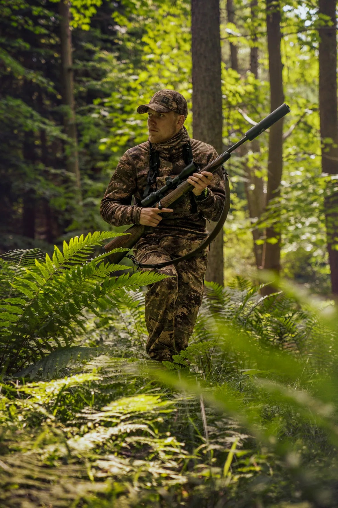 Deer Stalker camo fleece hoodie - AXIS MSP®Forest