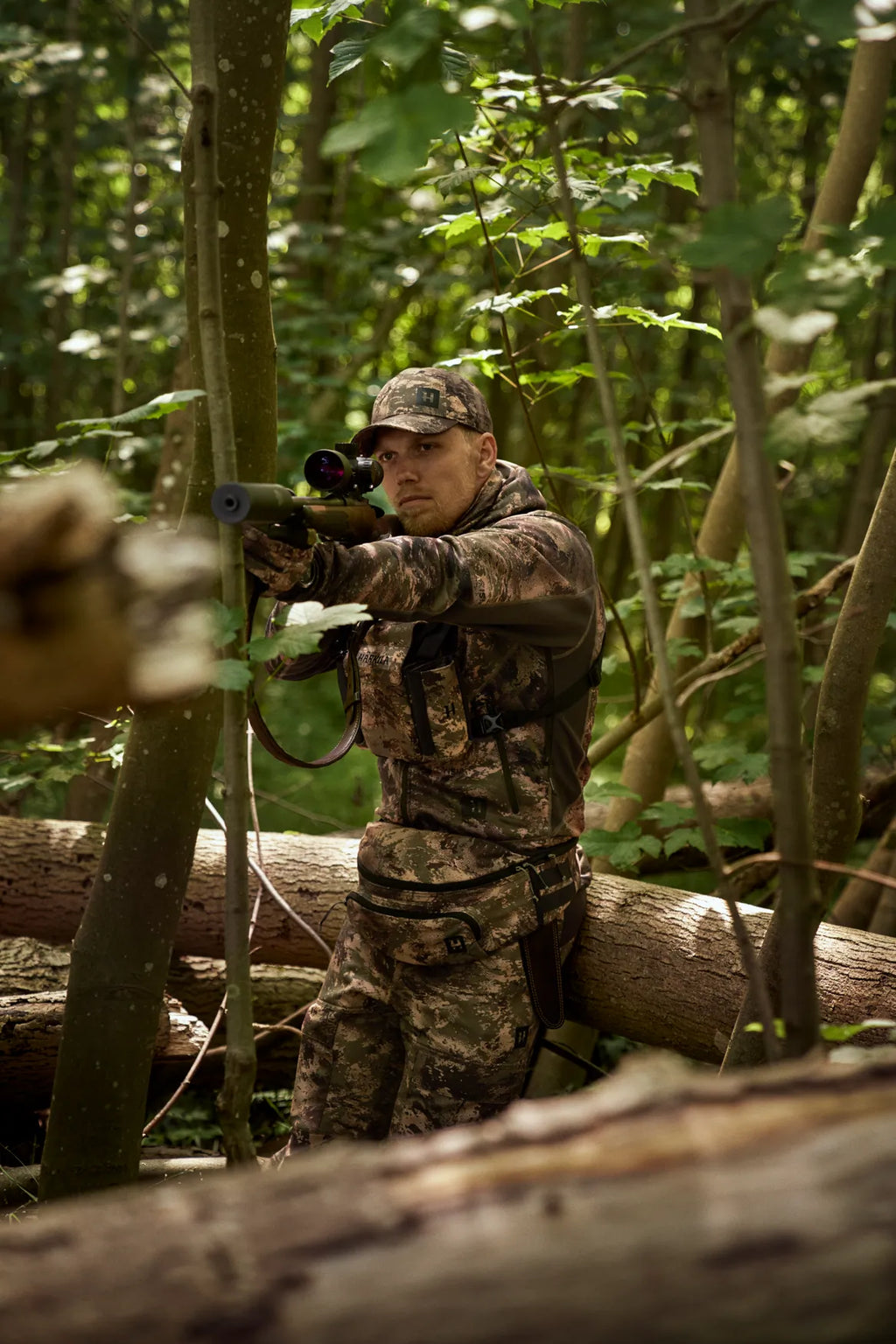 Deer Stalker camo fleece hoodie - AXIS MSP®Forest