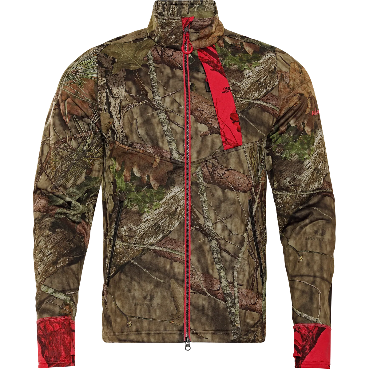 Moose Hunter 2.0 fleece jacket  - MossyOak®Break-Up Country®/MossyOak®Red