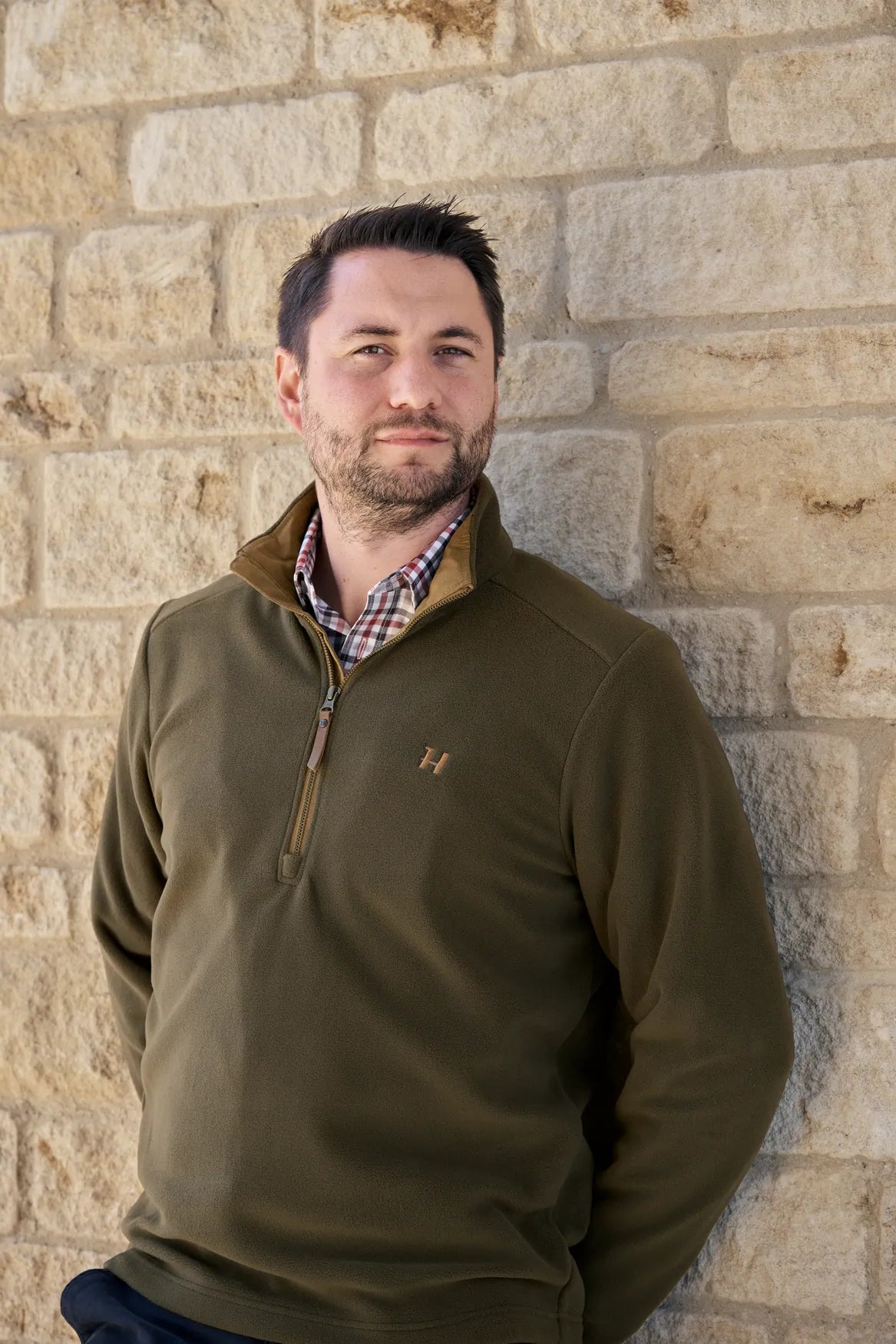 Sandhem 200 pullover - Willow green