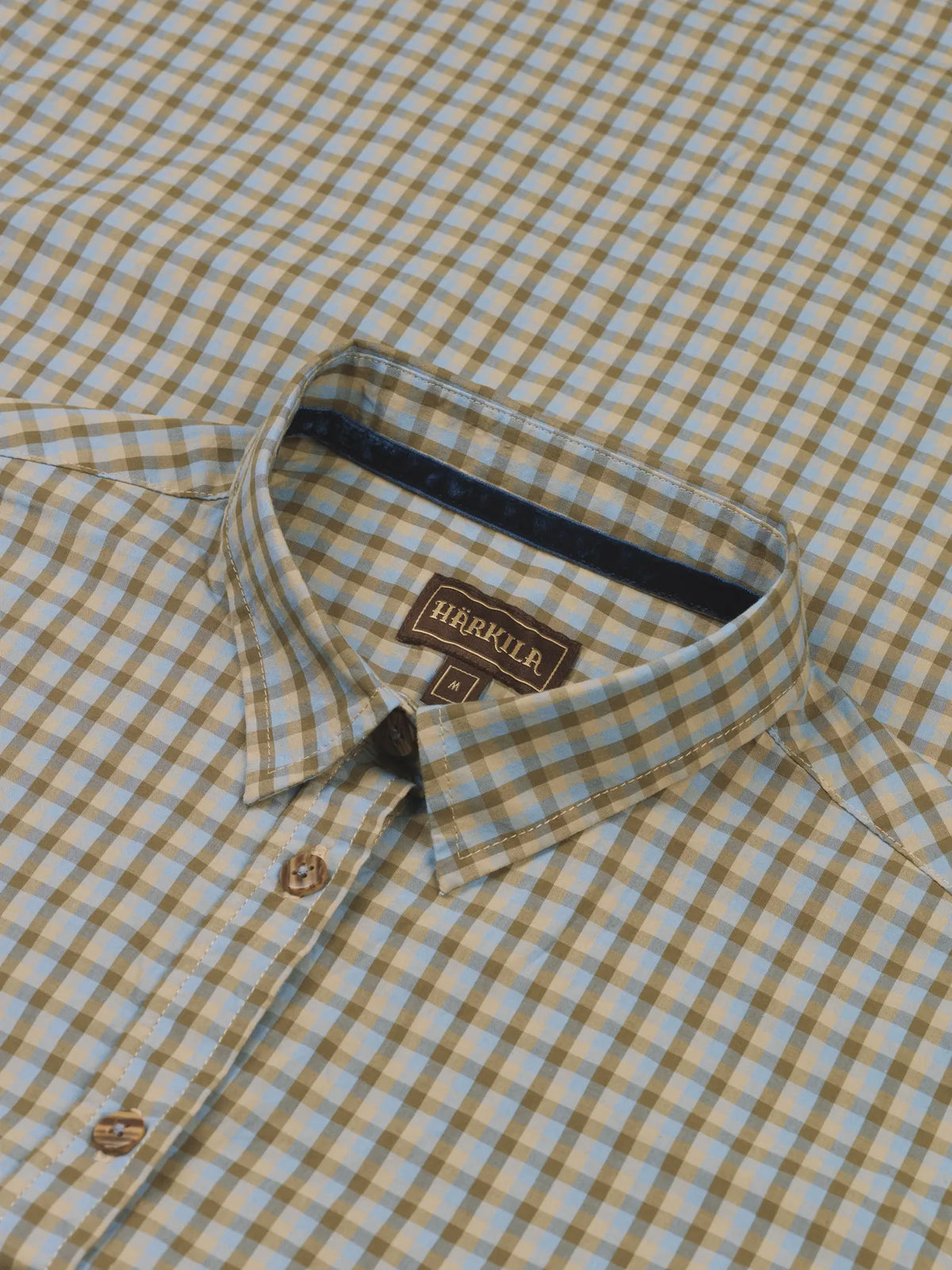 Selja Lady L/S check shirt - Heritage blue check