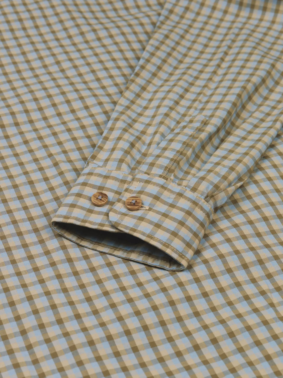 Selja Lady L/S check shirt - Heritage blue check