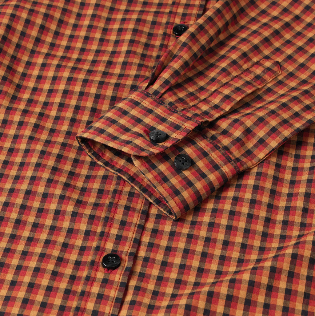 Selja Lady L/S check shirt - Red/Black check