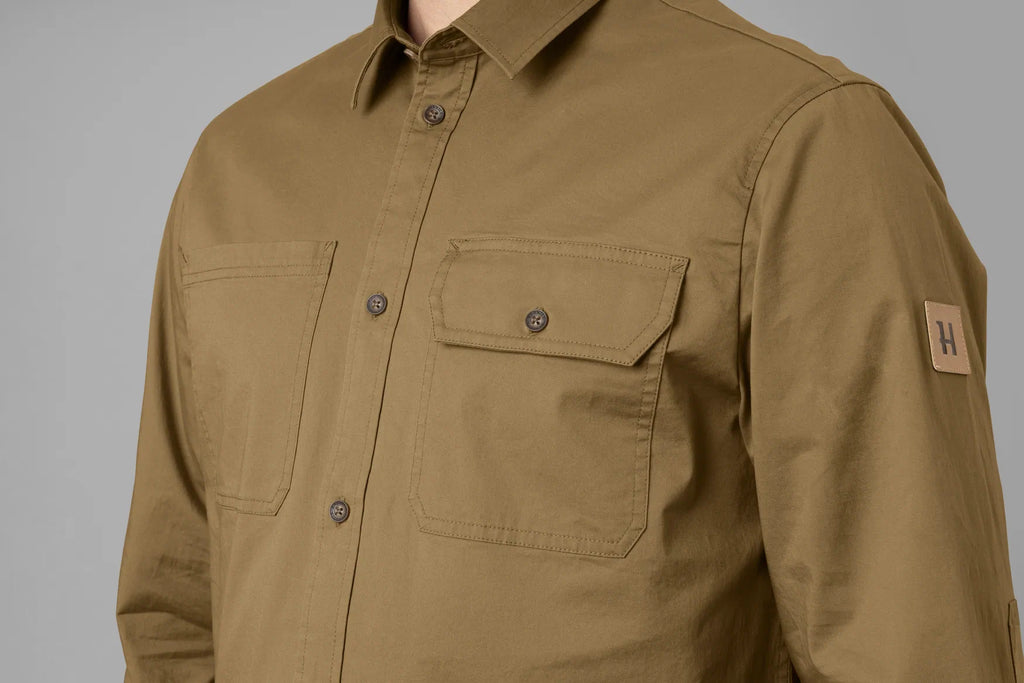 Trym L/S skjorte - Antique sand
