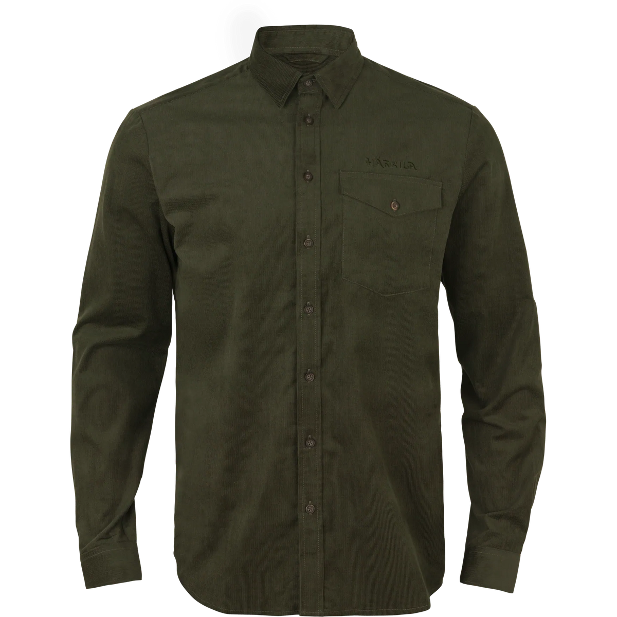 Kaldfjord corduroy shirt - Willow green