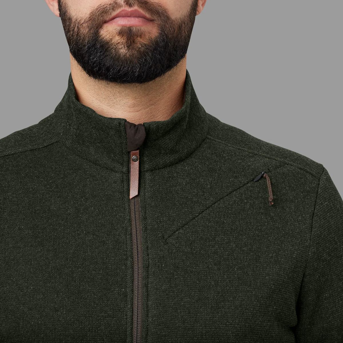 Metso full zip - Willow green