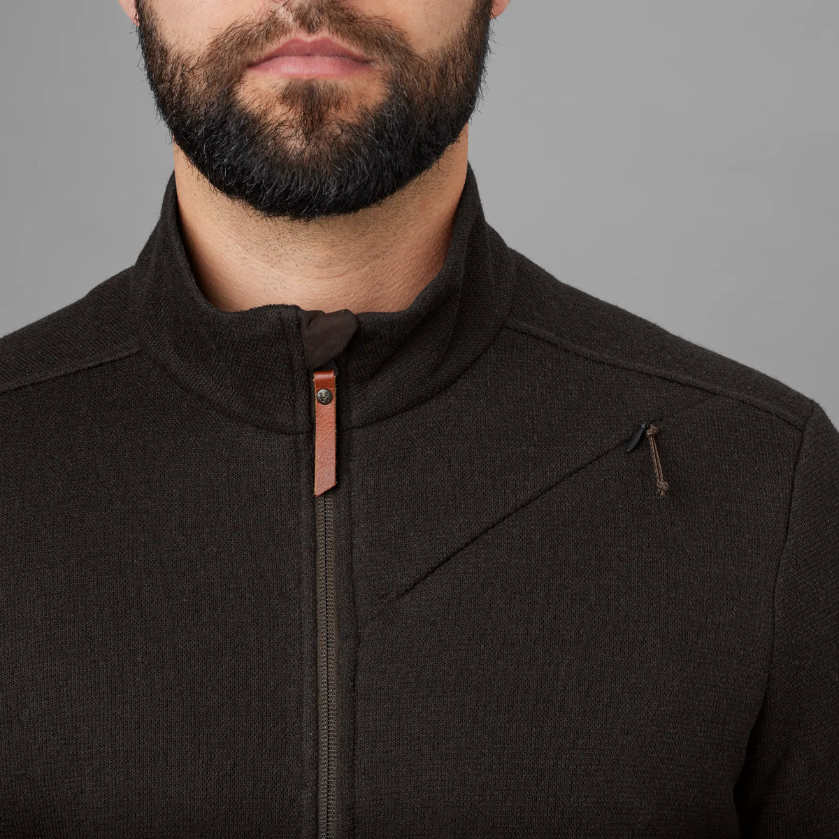 Metso full zip - Shadow brown