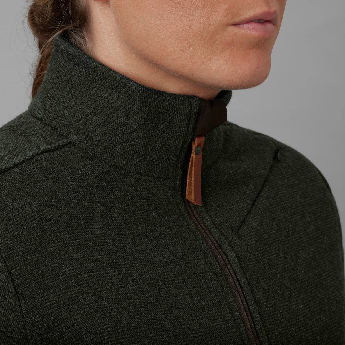 Metso full zip Women - Willow green