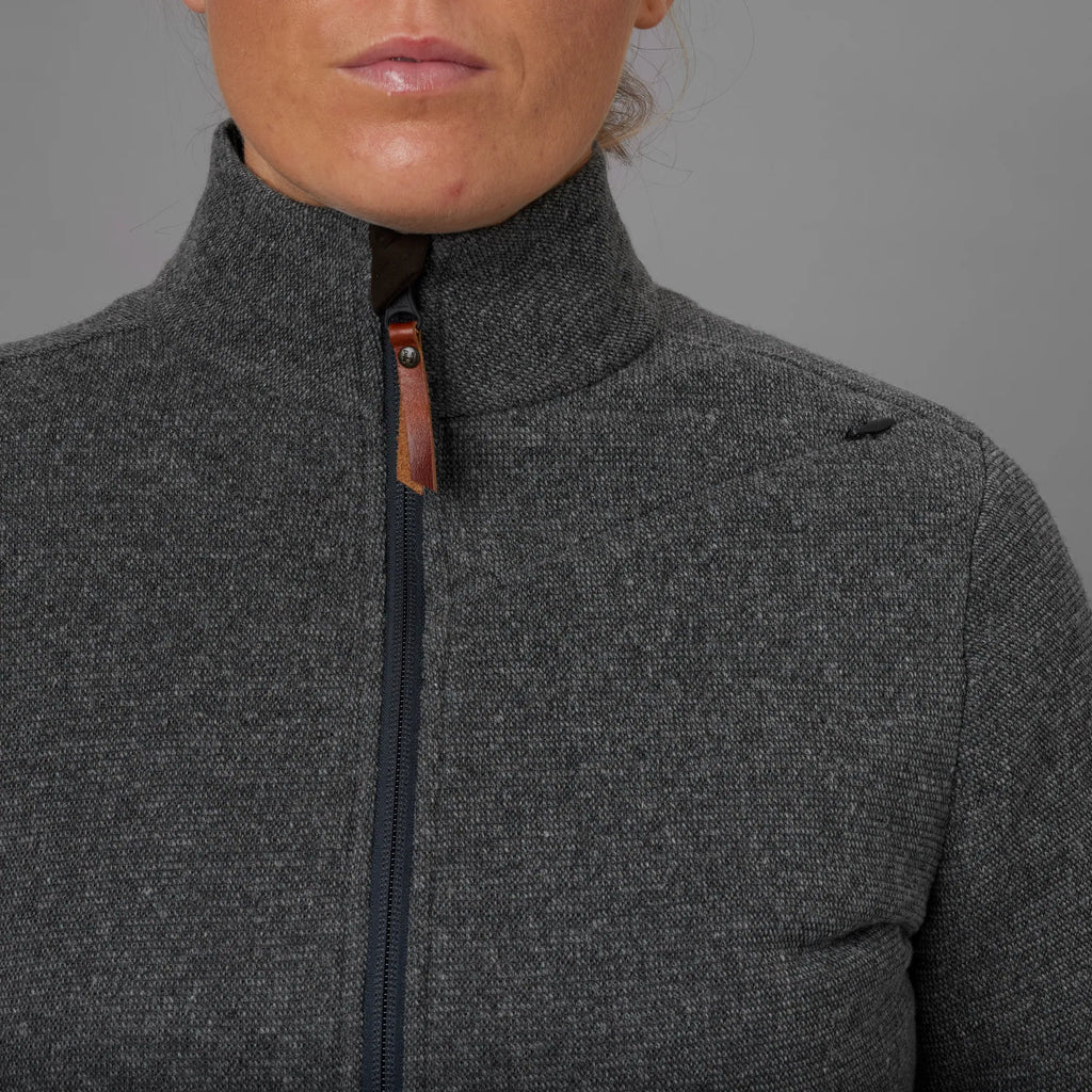 Metso full zip Women - Slate grey