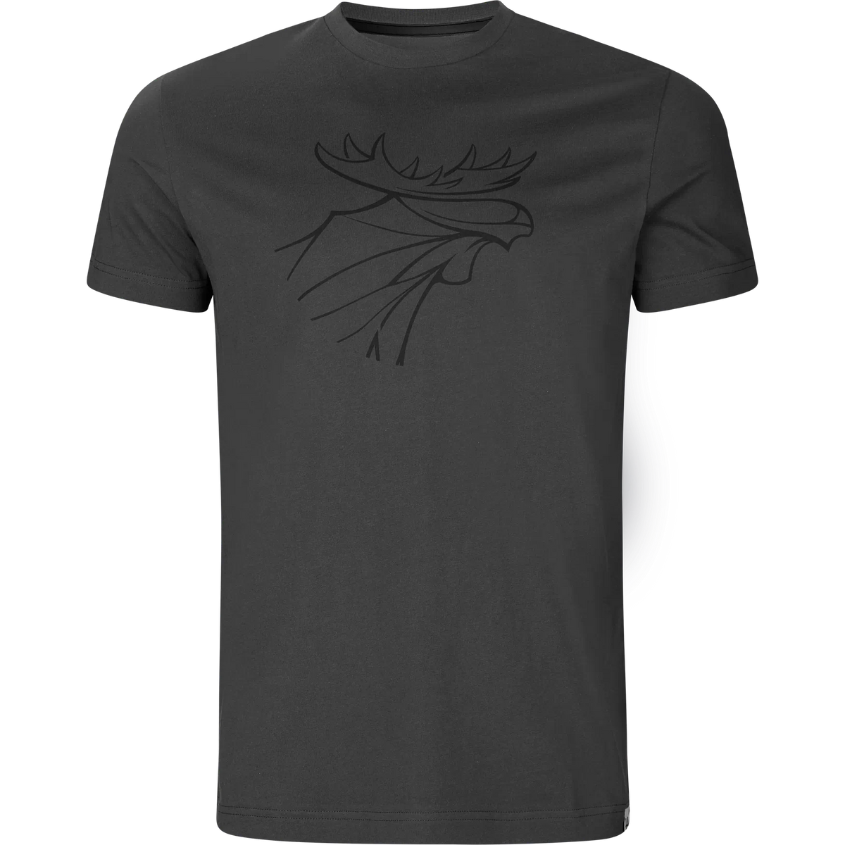 Härkila graphic t-shirt 2-pack - Brown granite/Phantom