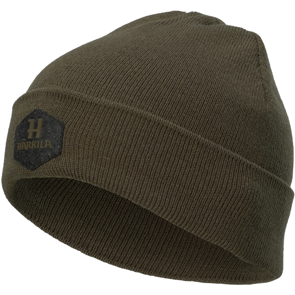 Driven Hunt reversible beanie - Willow green