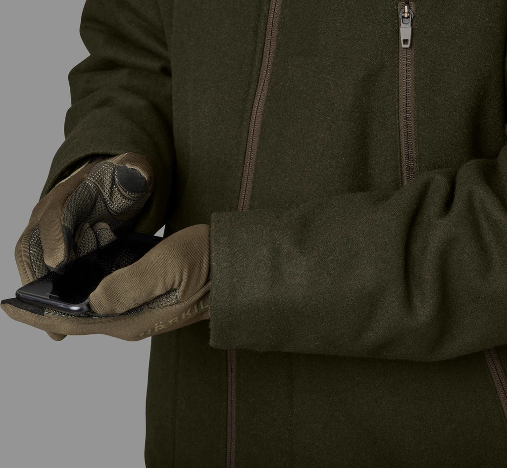 Härkila Power Stretch gloves - Shadow brown