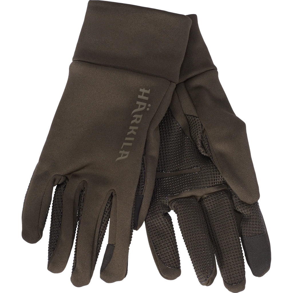 Härkila Power Stretch gloves - Shadow brown