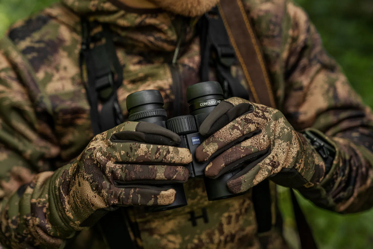 Deer Stalker camo fleece gloves - AXIS MSP®Forest