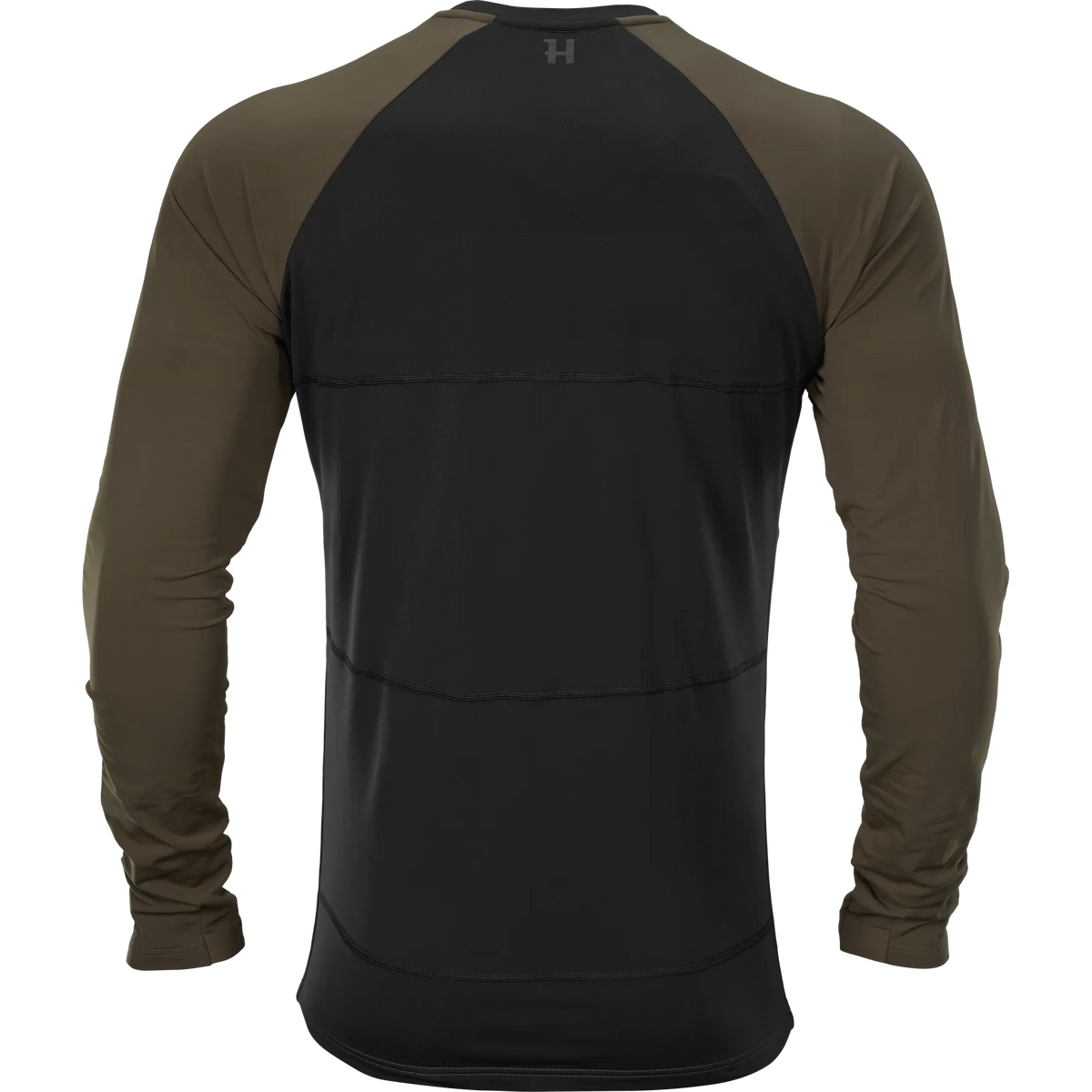 Härkila Heat L/S t-shirt - Willow green/Black