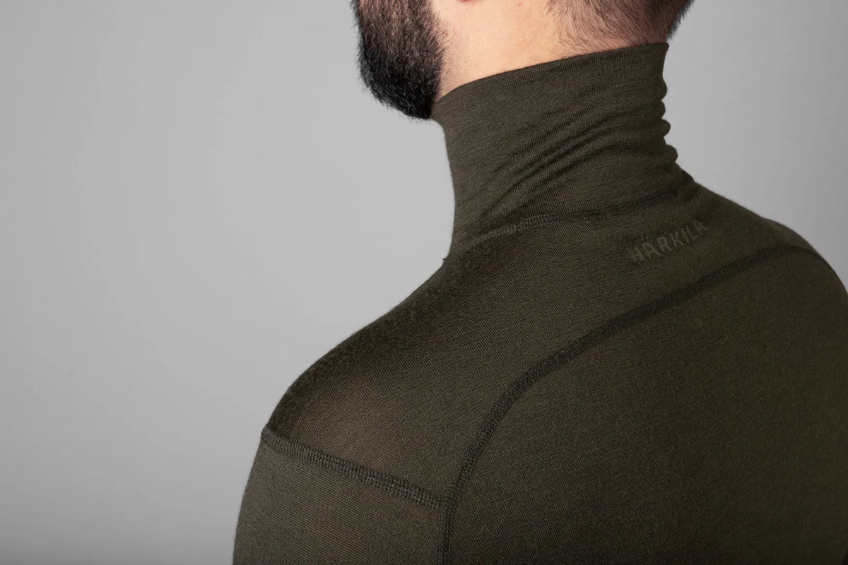 Härkila Base All Season half zip - Shadow brown