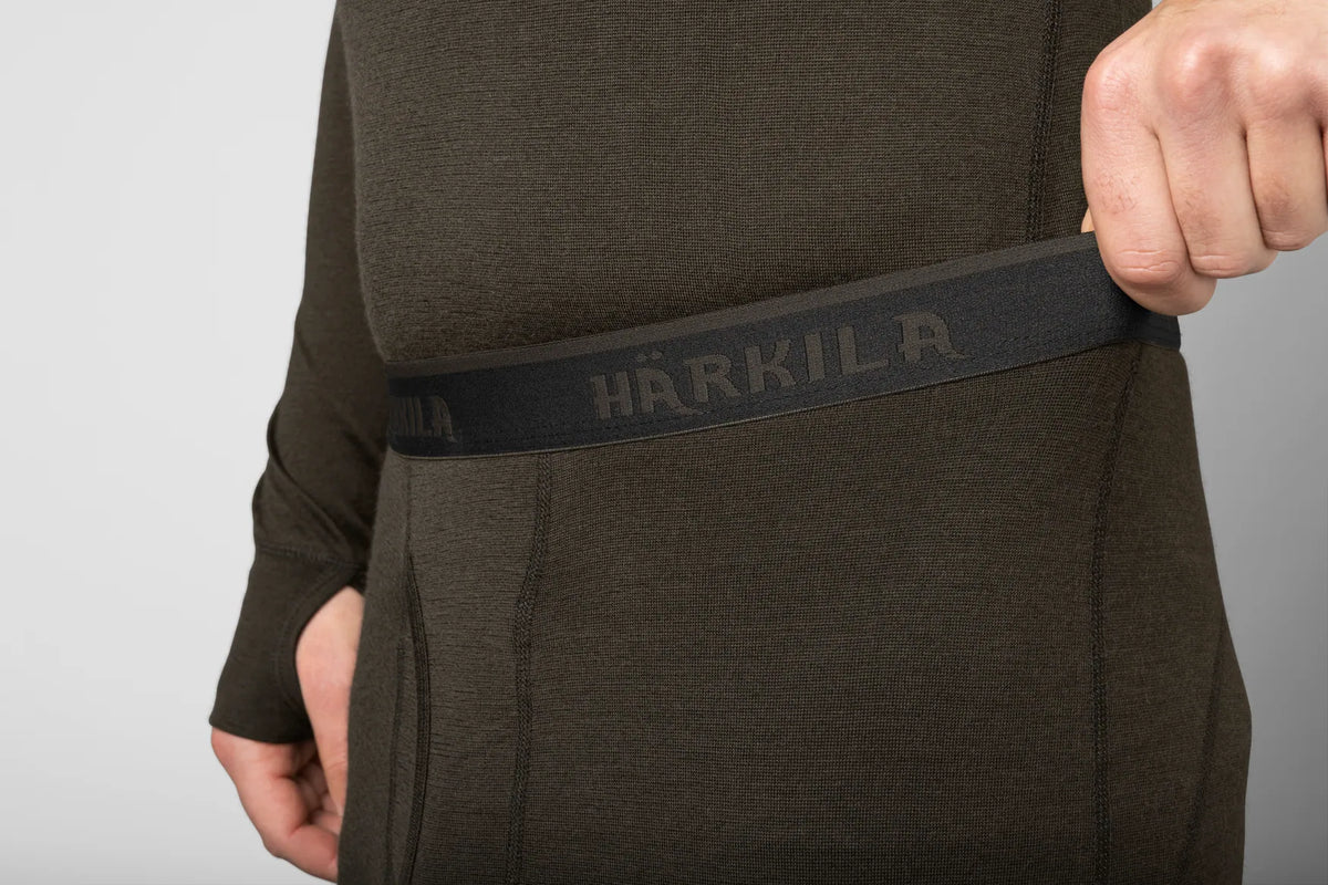 Härkila Base All Season long johns - Shadow brown